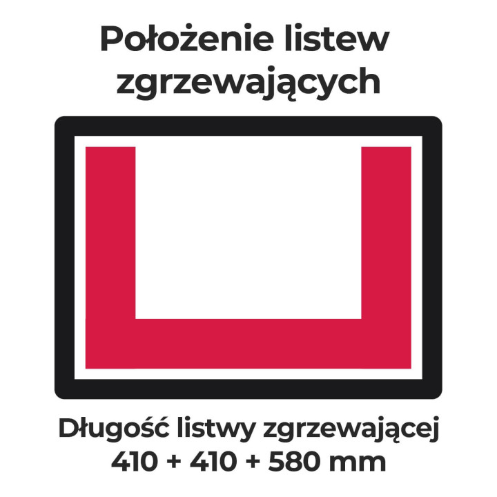Pakowarka próżniowa komorowa iSENSOR S | wolnostojąca | listwa 410 + 410 + 580 mm | pompa BECKER 20 m3/h | 0,75 kW | 853x537x103