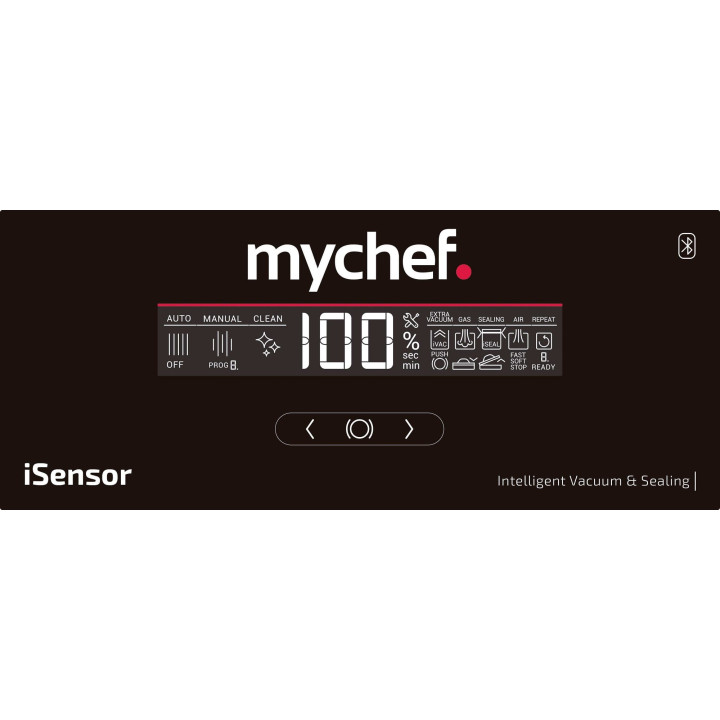 Pakowarka próżniowa komorowa iSENSOR S | wolnostojąca | listwa 410 + 410 + 580 mm | pompa BUSCH 20 m3/h | 0,75 kW | 853x537x1032