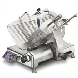 Krajalnica grawitacyjna do wędlin i serów | automatyczna | z wbudowanym licznikiem plastrów | nóż Ø 370mm | 0,38 kW | G7A