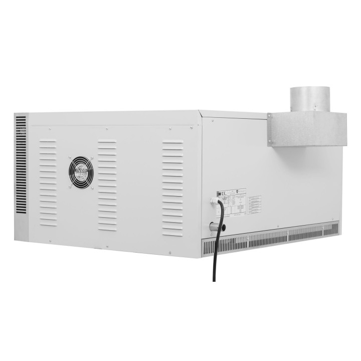 Piec gazowy do pizzy jednokomorowy | 4x30 | GASR4 (RG4)