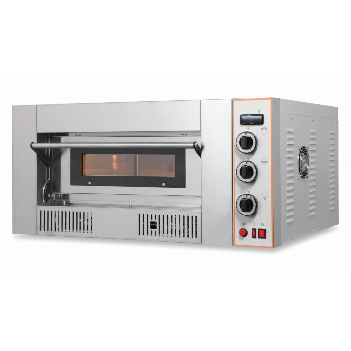 Piec gazowy do pizzy jednokomorowy | 6x30 | GASR6 (RG6)