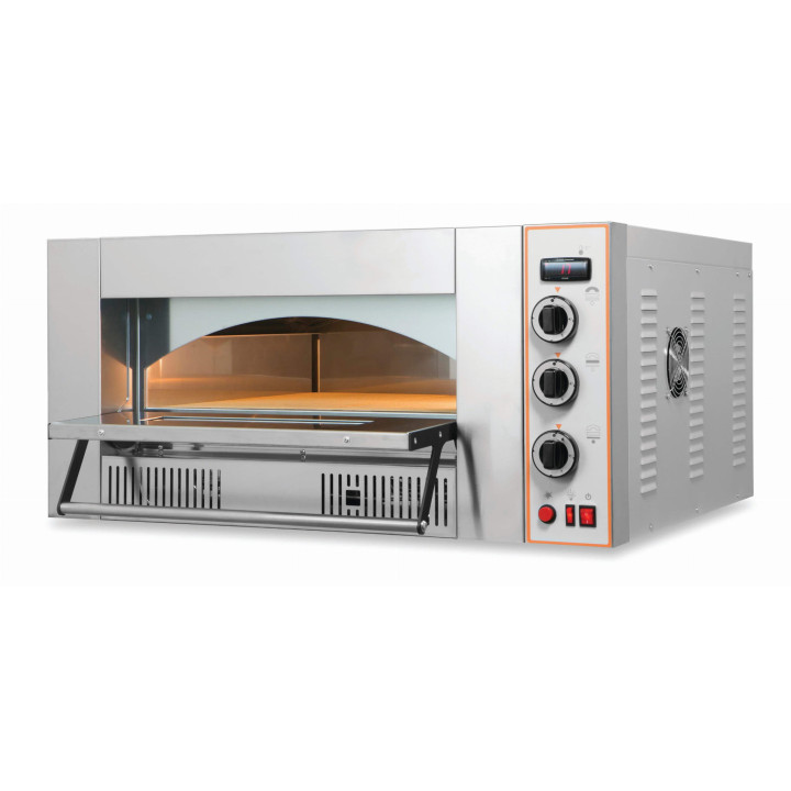 Piec gazowy do pizzy jednokomorowy | 6x30 | GASR6 (RG6)