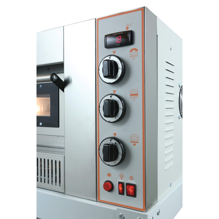 Piec gazowy do pizzy jednokomorowy | 9x30 | GASR9 (RG9)