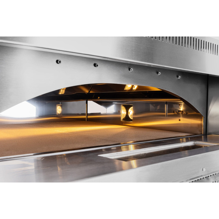 Piec gazowy do pizzy jednokomorowy | 9x36 | GASR9 XL