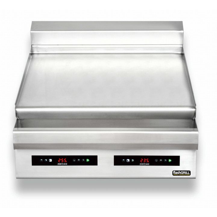 Płyta grillowa elektryczna | energooszczędna | nastawna | podwójna | gładka | Zernike | GE8070L2C