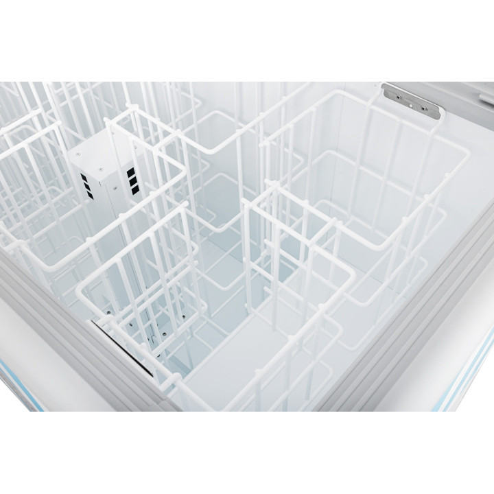 Dystrybutor do lodów | witryna do lodów | konserwator | retro | 10 tub | okrągłe kuwety | 1503x670x895 mm | GELATO POZETTI 10 BL