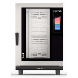 Piec konwekcyjno-parowy gazowy | piekarniczo-cukierniczy | automatyczny system myjący | 10x600x400 |  20 kW | 230 V | Mychef iBa