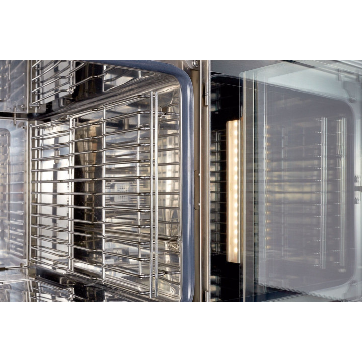 Piec konwekcyjno-parowy gazowy | piekarniczo-cukierniczy | automatyczny system myjący | 10x600x400 |  20 kW | 230 V | Mychef iBa