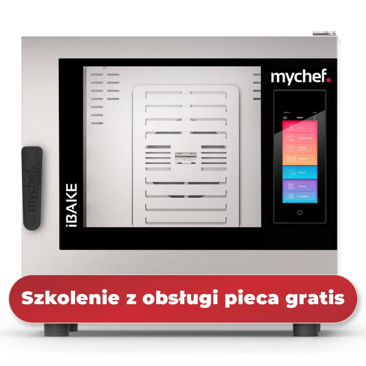 Piec konwekcyjno-parowy elektryczny | piekarniczo-cukierniczy | automatyczny system myjący | 4x600x400 |  7,3 kW | 400 V | Myche