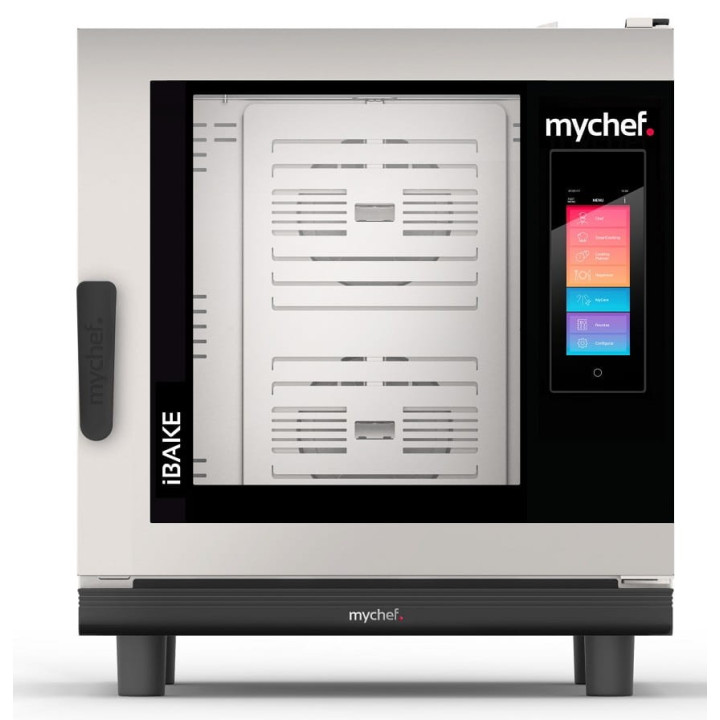 Piec konwekcyjno-parowy elektryczny | piekarniczo-cukierniczy | automatyczny system myjący | 6x600x400 |  12,6 kW | 400 V | Mych