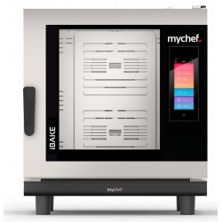 Piec konwekcyjno-parowy gazowy | piekarniczo-cukierniczy | automatyczny system myjący | 6x600x400 |  13 kW | 230 V | Mychef iBak