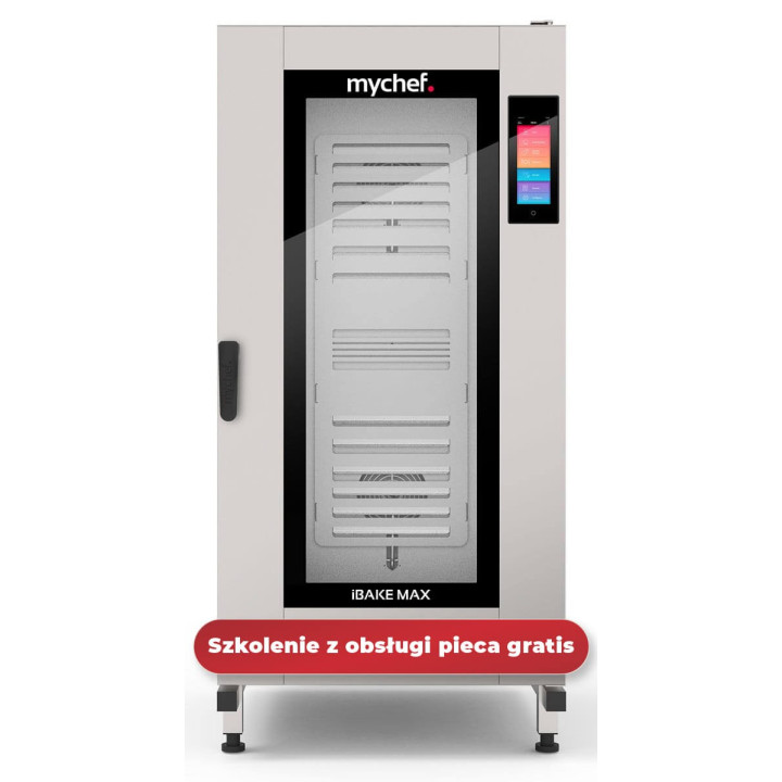 Piec konwekcyjno-parowy gazowy | z wózkiem | piekarniczo-cukierniczy | automatyczny system myjący | 16x600x400 |  70 kW | 230 V 