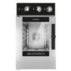 Piec konwekcyjno-parowy ICCM026E | 6x GN 2/3 | ICON51 Alphatech by Lainox  | sterowanie manualne