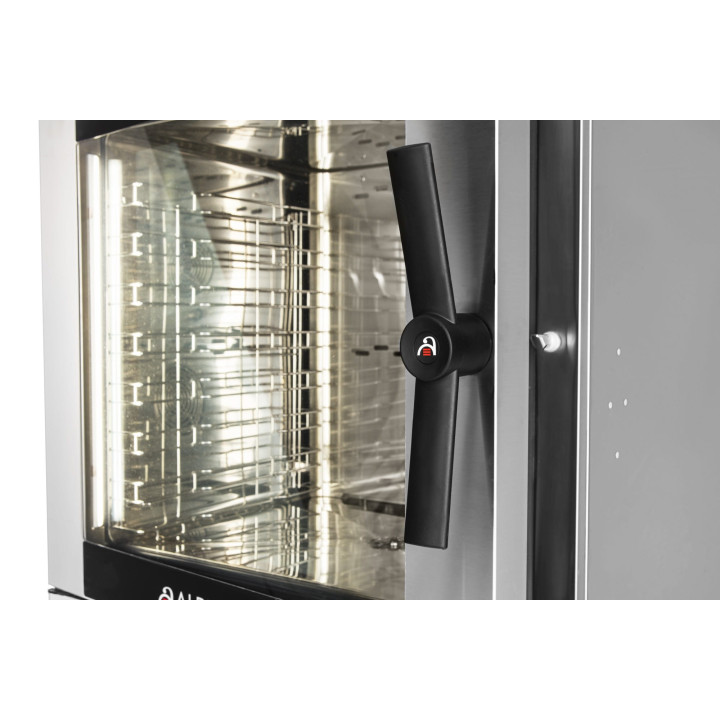 Piec konwekcyjno-parowy gazowy ICGT051E | 5x GN 1/1 | 5x 600x400 | Alphatech by Lainox  | sterowanie elektroniczne