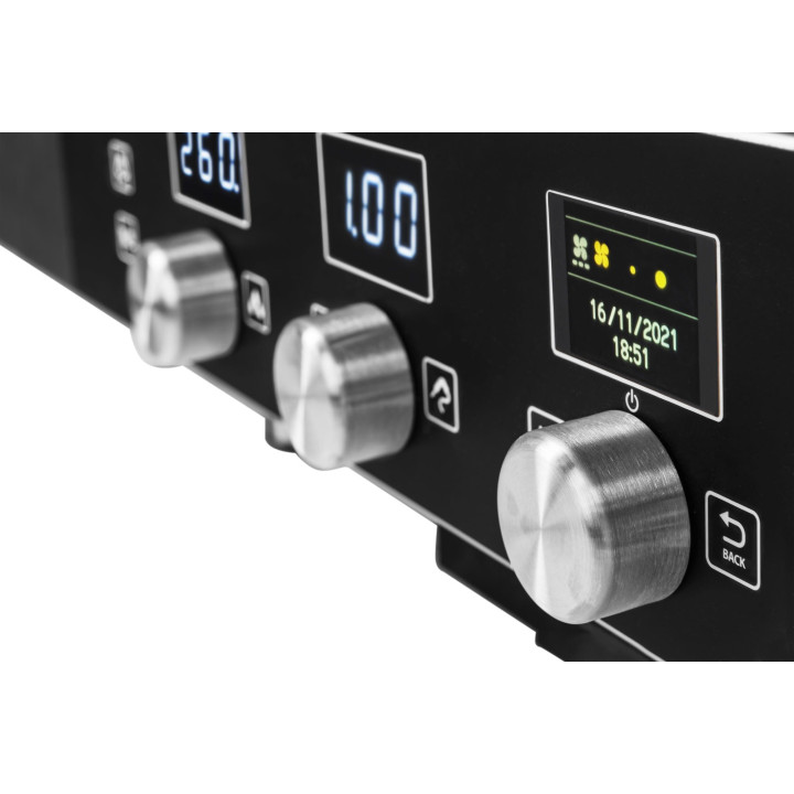 Piec konwekcyjno-parowy gazowy ICGT051E | 5x GN 1/1 | 5x 600x400 | Alphatech by Lainox  | sterowanie elektroniczne