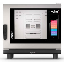 Piec konwekcyjno-parowy gazowy | automatyczny system myjący | 6xGN2/1 | 20 kW | 230 V | Mychef iCook 062G