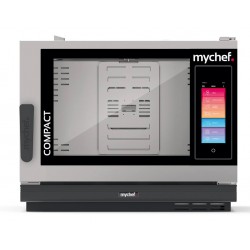 Piec konwekcyjno-parowy elektryczny | automatyczny system myjący | 6xGN1/1 | 7,3 kW | 400 V | Mychef iCook Compact 061TE