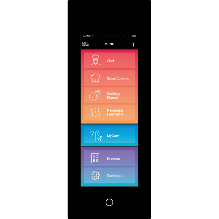 Piec konwekcyjno-parowy elektryczny | automatyczny system myjący | 6xGN2/3 | 6,3 kW | 400 V | Mychef iCook Compact 623E