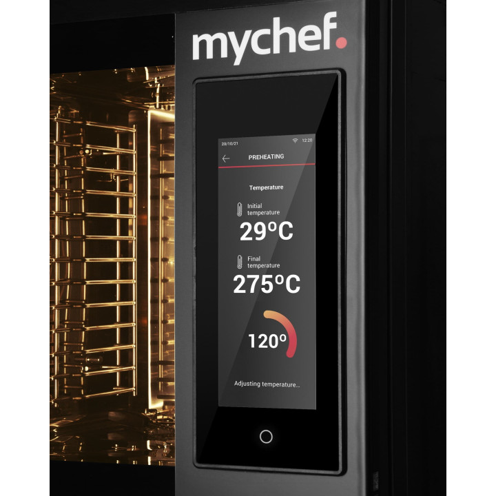Piec konwekcyjno-parowy elektryczny | automatyczny system myjący | 6xGN2/3 | 6,3 kW | 400 V | Mychef ICOOK Compact 623E TSC