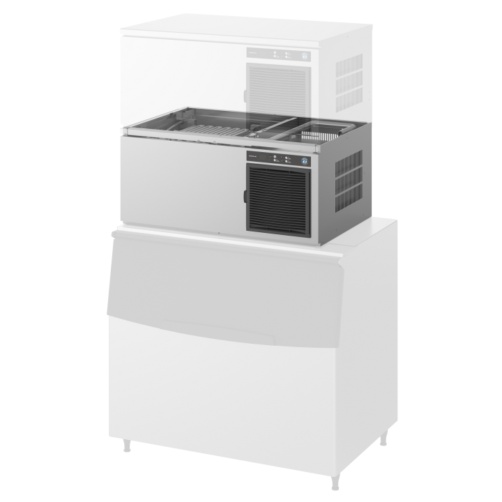 Kostkarka do lodu Hoshizaki IM-240XNE-HC | 210 kg/24h | chłodzona powietrzem| kostka sześcian | 28x28x32 mm