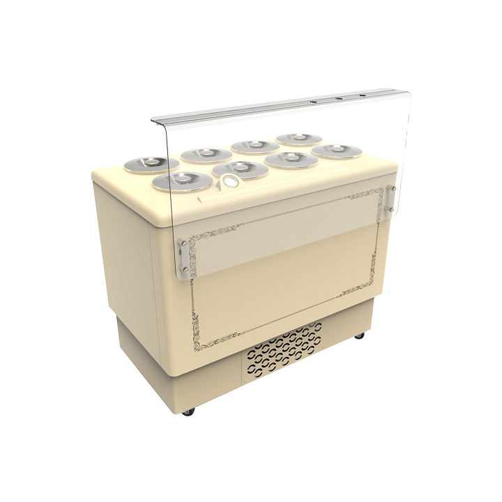 Dystrybutor do lodów IRQ8 | 8 tub