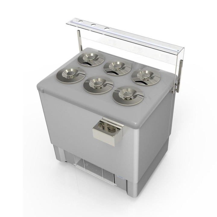 Dystrybutor do lodów IRQS6 | 6 tub |