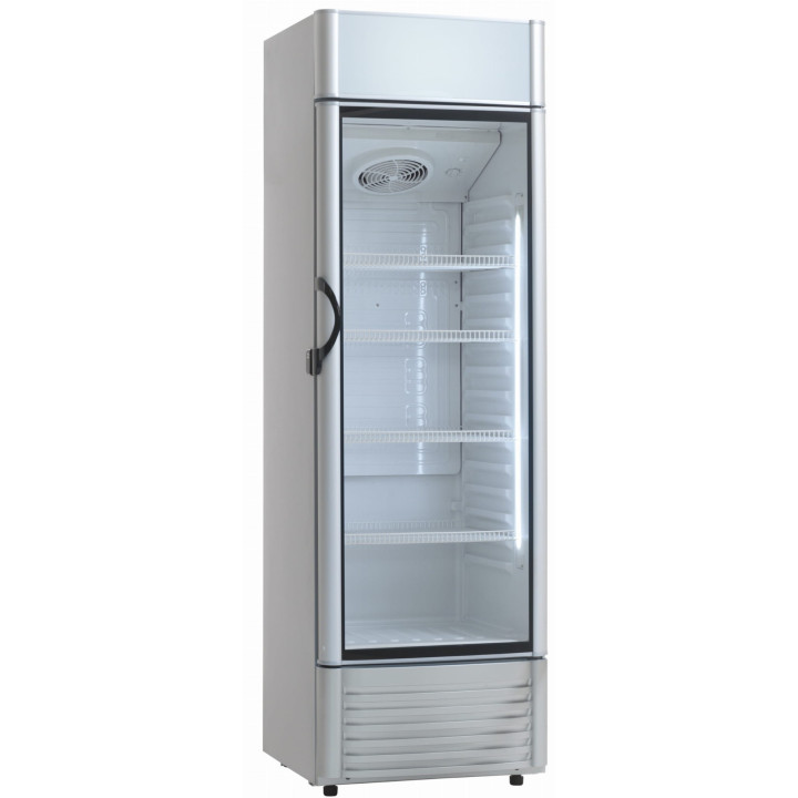 Szafa chłodnicza przeszklona KK421 | 339 l