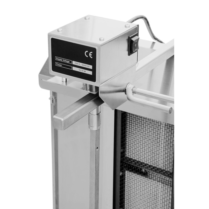 Gyros | opiekacz gazowy do kebaba | 5 palników | wsad 80kg KLG222