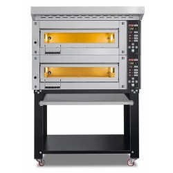 Piec piekarniczy modułowy 2-komorowy | elektryczny | 15 kW | 400V | 1260x1020x1850 | MD/800/1