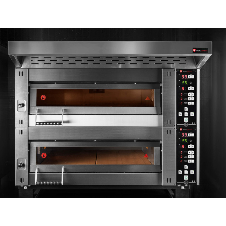 Piec piekarniczy modułowy 2-komorowy | elektryczny | 15 kW | 400V | 1260x1020x1850 | MD/800/1