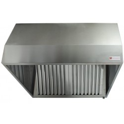 Okap z łapaczami tłuszczu do pieców konwekcyjno-parowych OKT01