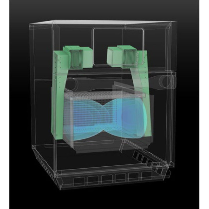 Piec konwekcyjny mikrofalowy | hybrydowy | Lainox Oracle Boosted | 6 kW | 400V | ORACBB