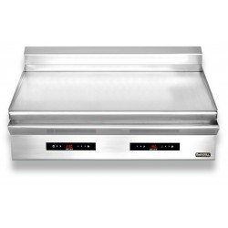 Płyta grillowa elektryczna | nastawna | podwójna | gładka | Zernike | PE12075L2C