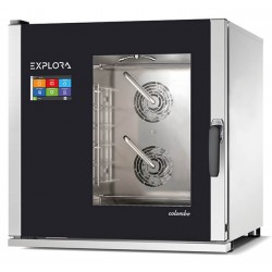 Piec konwekcyjno-parowy PF7906 | Explora Colombo | 6xGN1/1 | 6x600x400 | sonda | system myjący | 10,5kW