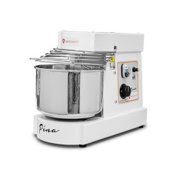 Miesiarka spiralna do ciasta PINA10  VV | regulacja prędkości obrotów | ze stałym hakiem i dzieżą | 7 litrów | 230V