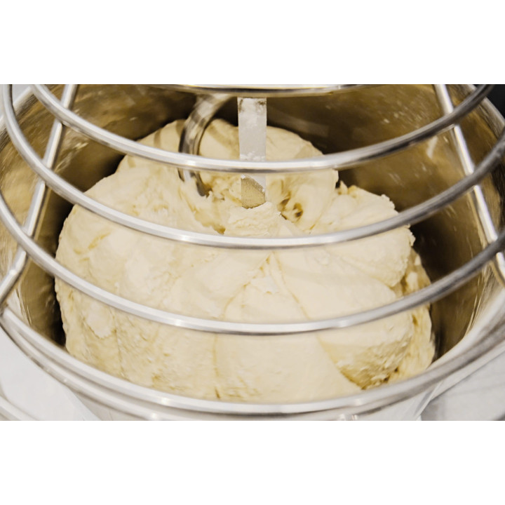 Miesiarka spiralna do ciasta PINA10  VV | regulacja prędkości obrotów | ze stałym hakiem i dzieżą | 7 litrów | 230V