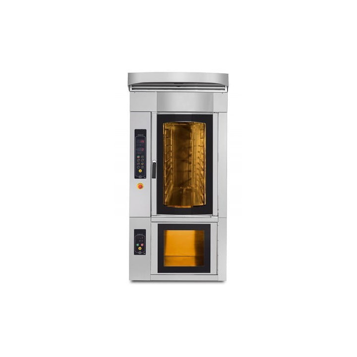 Elektryczny piec piekarniczy | modułowy | obrotowy | 10x 400x600 | 25,5 kW | PM-D-10