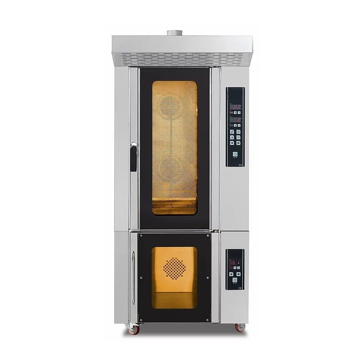 Elektryczny piec piekarniczy | modułowy | konwekcyjno-parowy | 9x 400x600 | 17,5 kW | PM-E-9