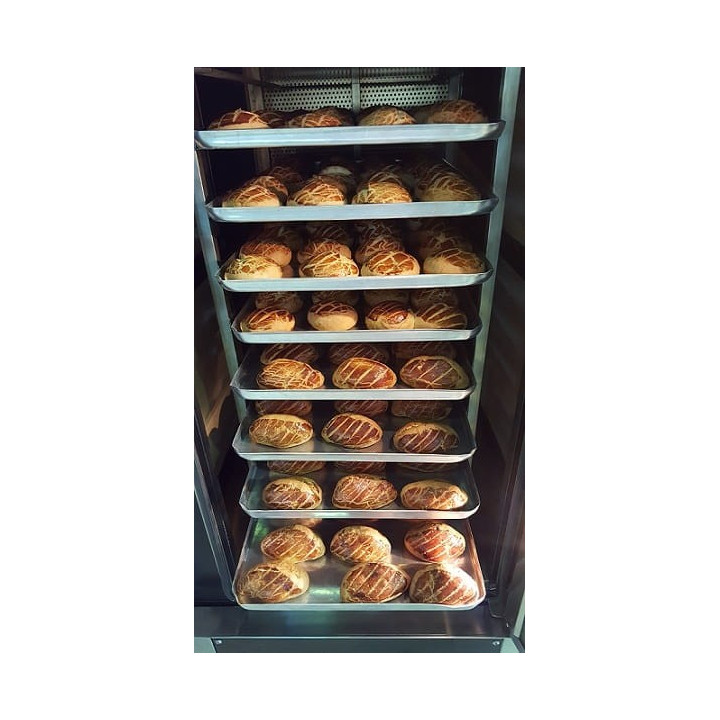 Gazowy piec piekarniczy | modułowy | konwekcyjno-parowy | 9x 400x600 | 14 kW | PM-G-9