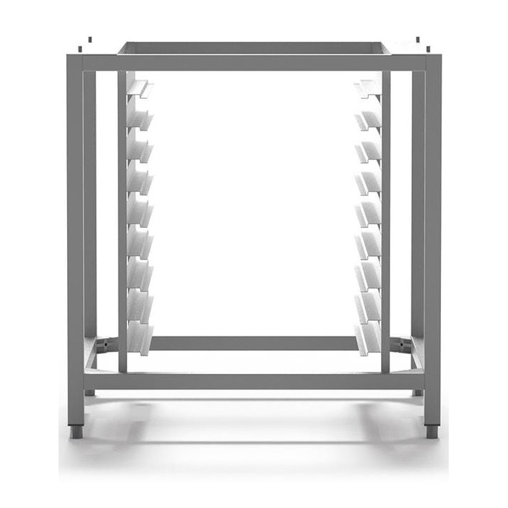 Podstawa pod piec konwekcyjno-parowy  PF7906 | z prowadnicami na tace