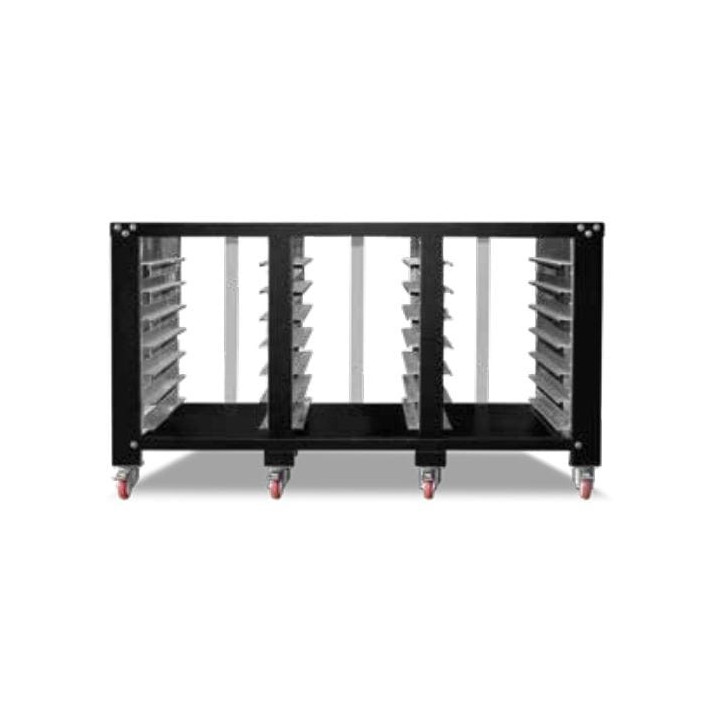 Podstawa do pieca piekarniczego modułowego ME/1400 | prowadnice na tace | 1620x1100x900 mm | PT/1400/DE