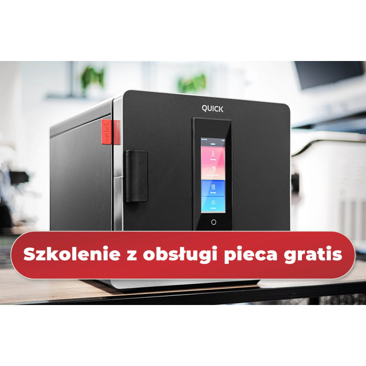 Piec konwekcyjny szybkiego gotowania | ogrzewanie nadmuchowe | dotykowy panel sterowania | 3,6 kW | 230V | 397x598x410 mm | QUIC