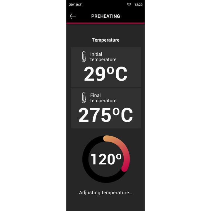 Piec konwekcyjny szybkiego gotowania | ogrzewanie nadmuchowe | dotykowy panel sterowania | 3,6 kW | 230V | 397x598x410 mm | QUIC