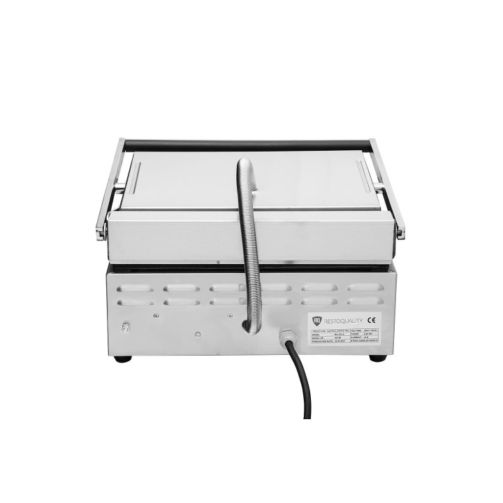 Grill elektryczny kontaktowy panini RN101-A | 2 płyty ryflowane