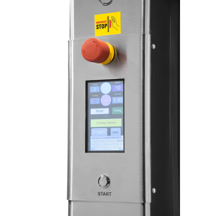 Kebab automatyczny elektryczny | gyros automatyczny | wsad 80 kg | 4 palniki | RODO4E