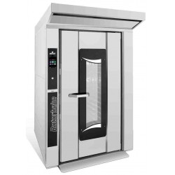 Elektryczny piec obrotowy piekarniczy | rotacyjny | 18 blach | 47 kW | 400V | 1550x2244x2504 | Rotorbake E11 18T Master Pro