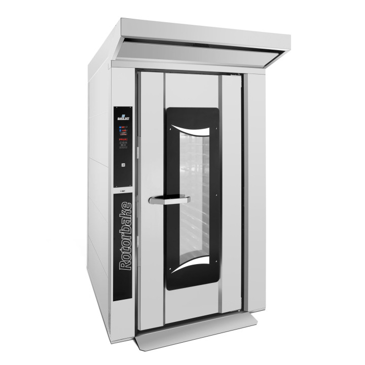 Elektryczny piec obrotowy piekarniczy | rotacyjny | 15 blach | 24 kW | 400V | 1150x1390x2320 | Rotorbake E4 15T Classic