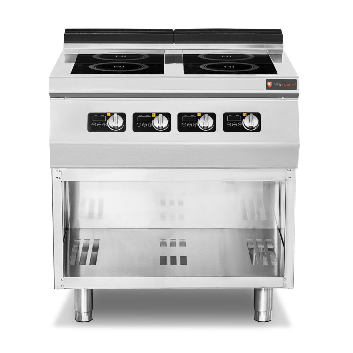 Kuchnia indukcyjna | 4-palnikowa | 12 kW | 400V | podstawa otwarta | linia 700 | RQ.PLS.7IND020