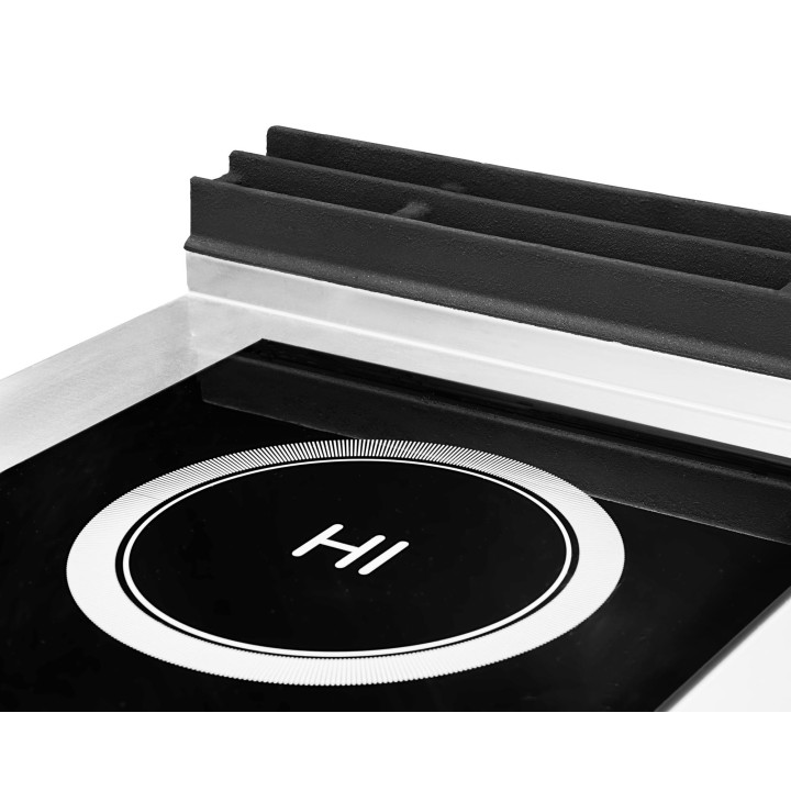 Kuchnia indukcyjna | 2-palnikowa | 7 kW | 230V | podstawa otwarta | linia 900 | RQ.PLS.9IND010