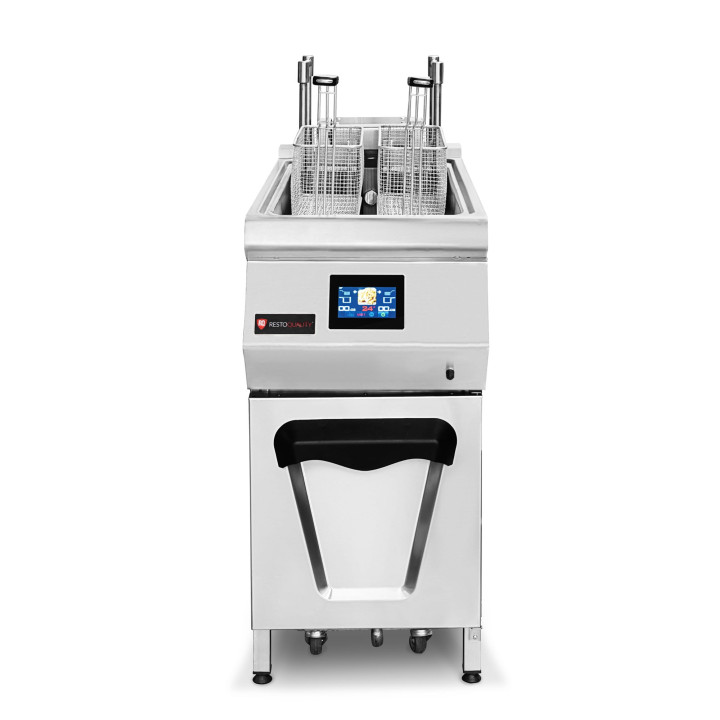 Frytownica automatyczna elektryczna | filtr oleju |  ekran dotykowy | 30 kW | 25l | RQ.PLS.ODFE.010